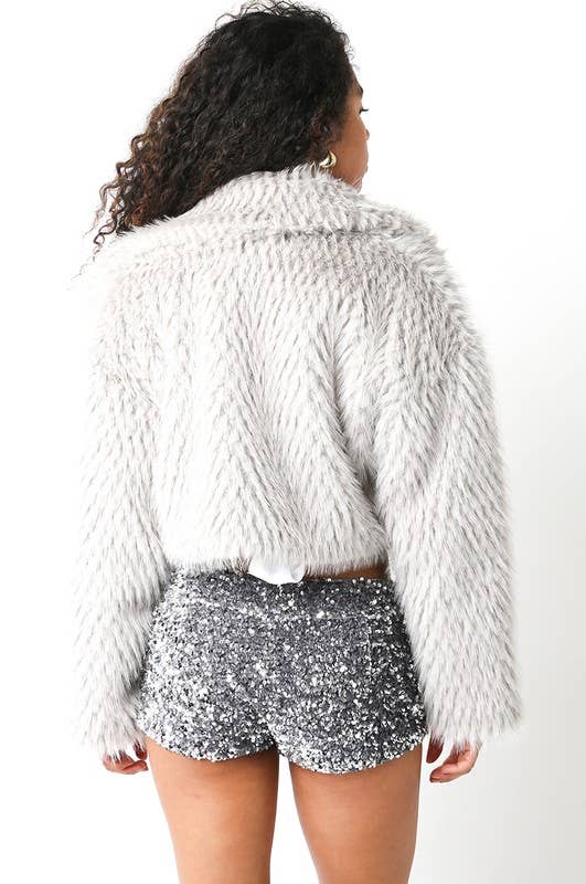 Olivaceous - Wholesale Jas - Dames - Lexi Faux Fur Crop Jas6