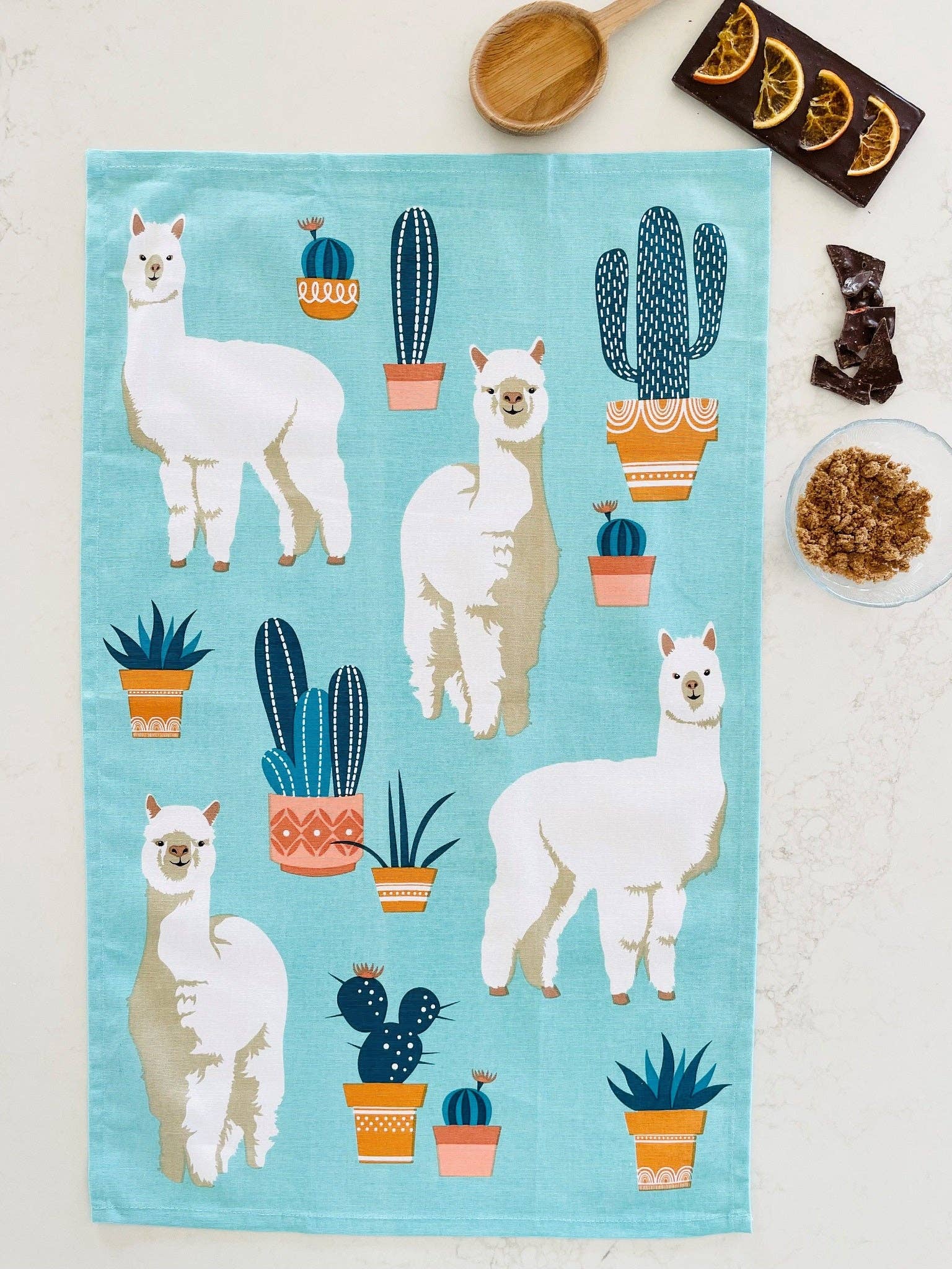 Allgifts Australia - Wholesale Tea towel - Tea Towel - Alpaca1