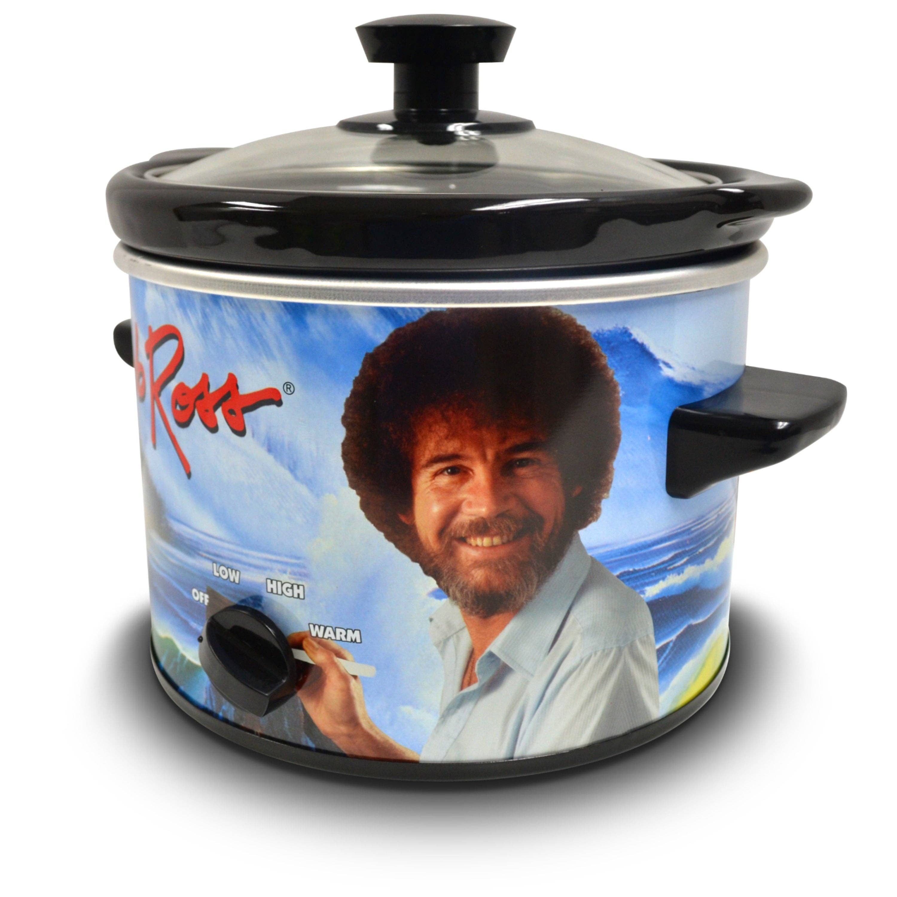 Uncanny Brands - Wholesale Kitchen Appliance - Uncanny Brands Bob Ross 2-Quart Slow Cooker6
