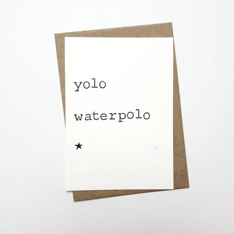 By Mar Postcards - Wholesale Postcard - Yolo Water Polo0