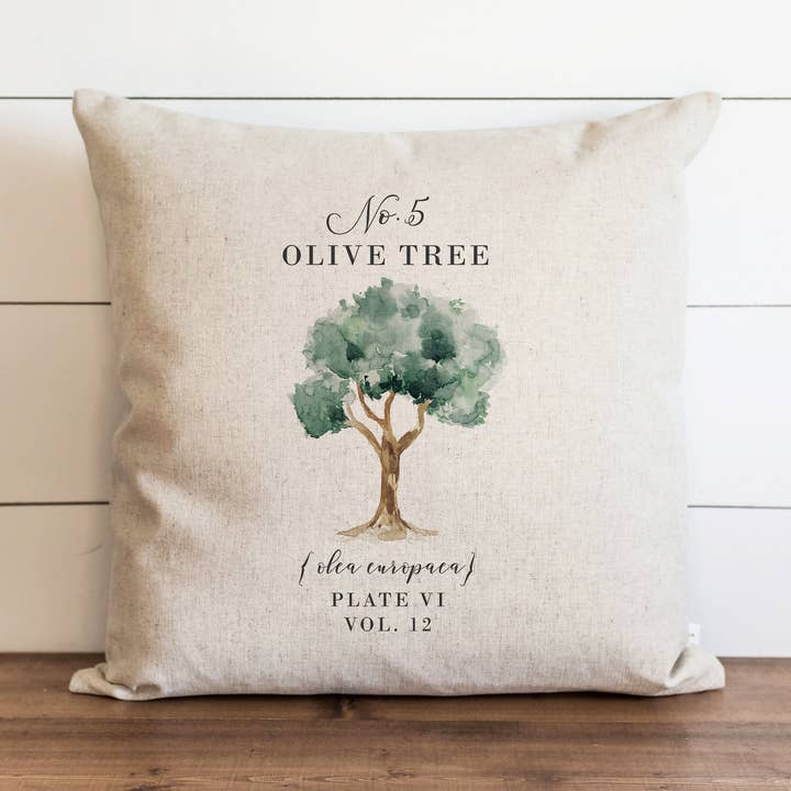 Olive Tree Pillow Cover for wholesale by Porter Lane Home
