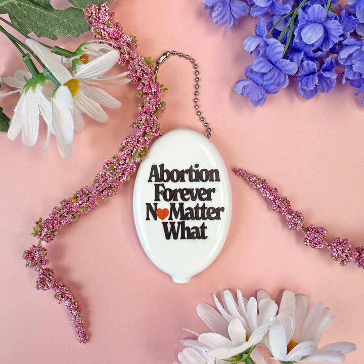 Abortion Forever Heart Coin Pouch Keychain and other Purchase Wholesale abortion. Free Returns & Net 60 Terms on Faire trending on Faire.