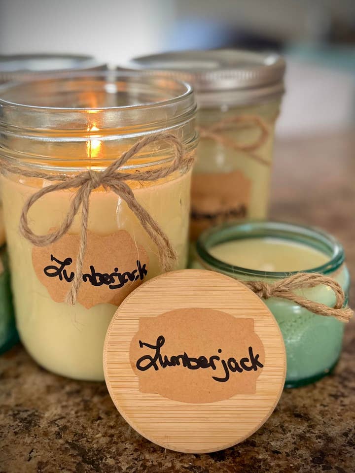 Beef Tallow Candles: Clean burning & FULL of fragrance! for wholesale by Cowgirl Beef