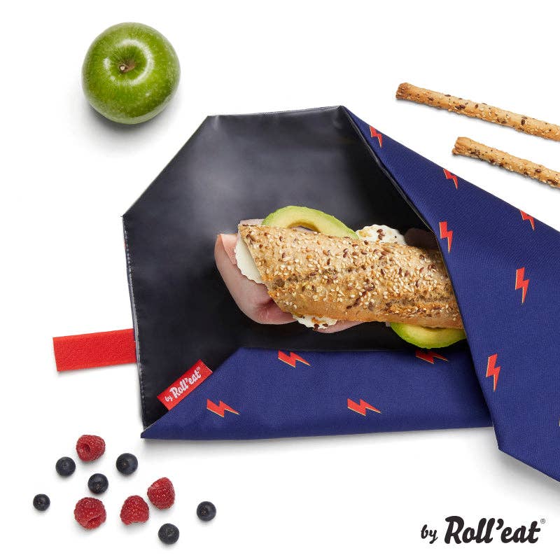 Brotzeit - Venta al por mayor Bolsa/envoltorio de alimentos - Boc'n'Roll ICON Collection de Roll'eat - Bolsa reutilizable para sándwiches y snacks lavable1