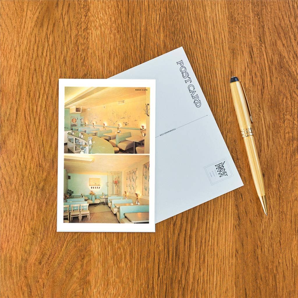Found Image Press - Vendita all'ingrosso Cartoline - Cartolina RE-84 Keno Cafe1