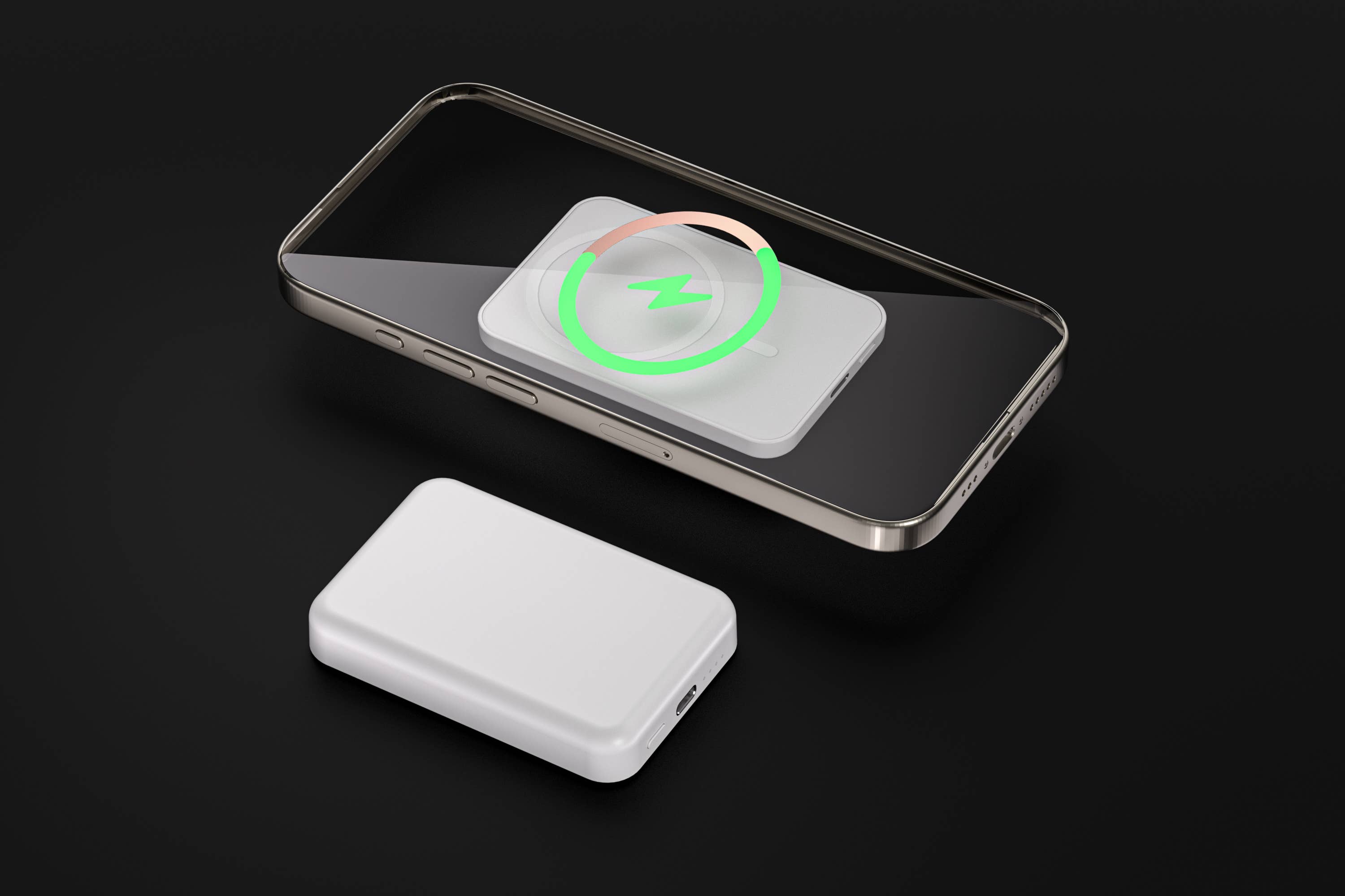 LAX Gadgets – Engroshandel Små/håndholdte apparater – MagSafe 7200mAh trådløs powerbank – hurtig og bærbar1