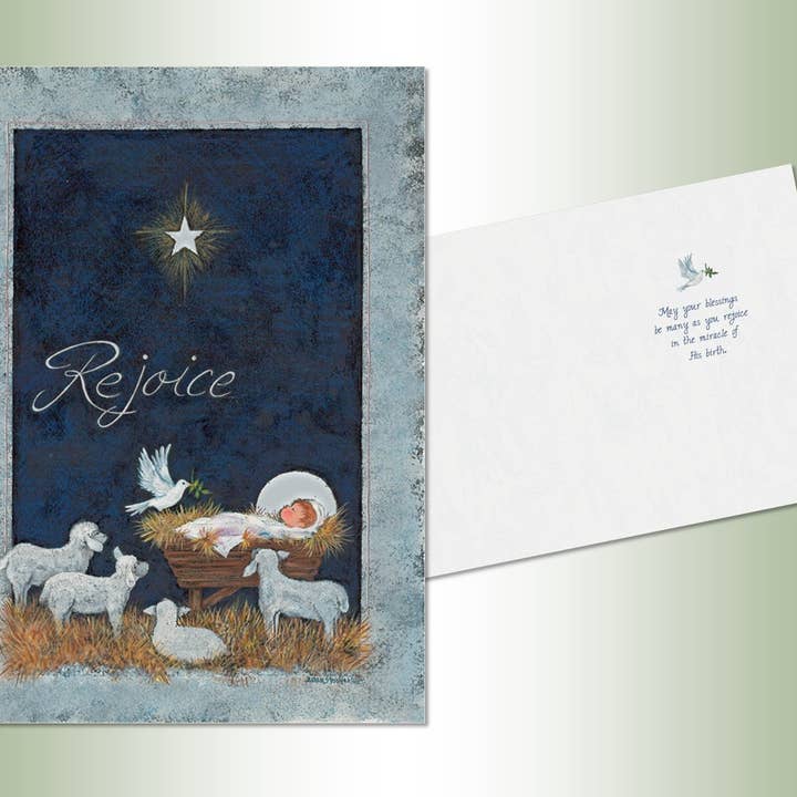 Rejoice - Embossed Foil #51135 for wholesale by Lux Press Group | LPG Greetings