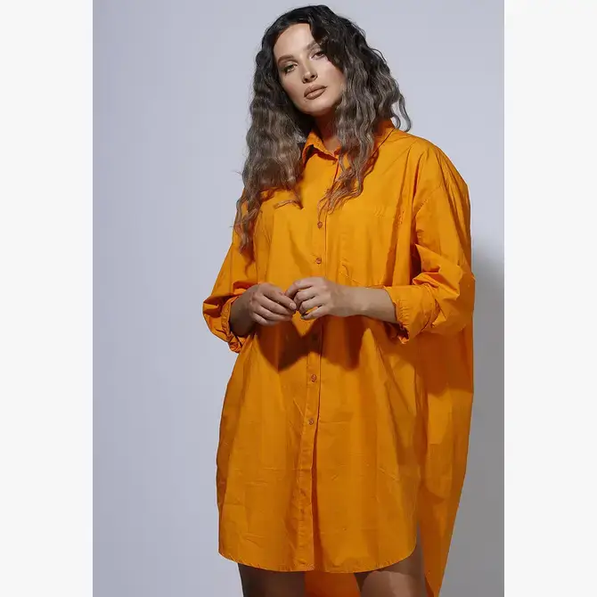 SixtyDays - Vendita all'ingrosso Camicia button down - Donna - Camicia boyfriend oversize in cotone - 40 colori7