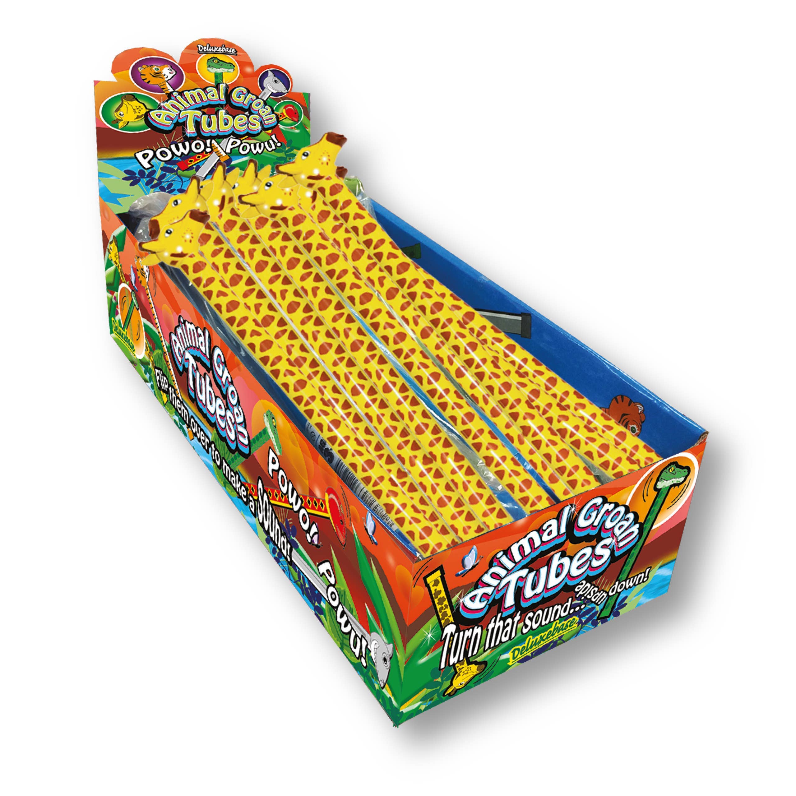 Deluxebase – wholesale Classic toy – Kids – Animal Groan Tubes - Giraffe0