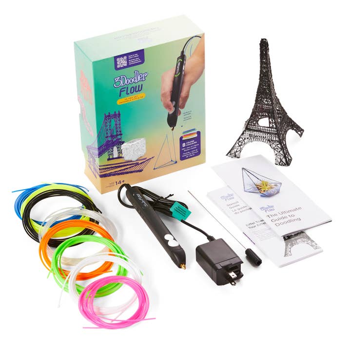 3Doodler Flow Essentials 3D Printing Pen Set for wholesale by 3Doodler