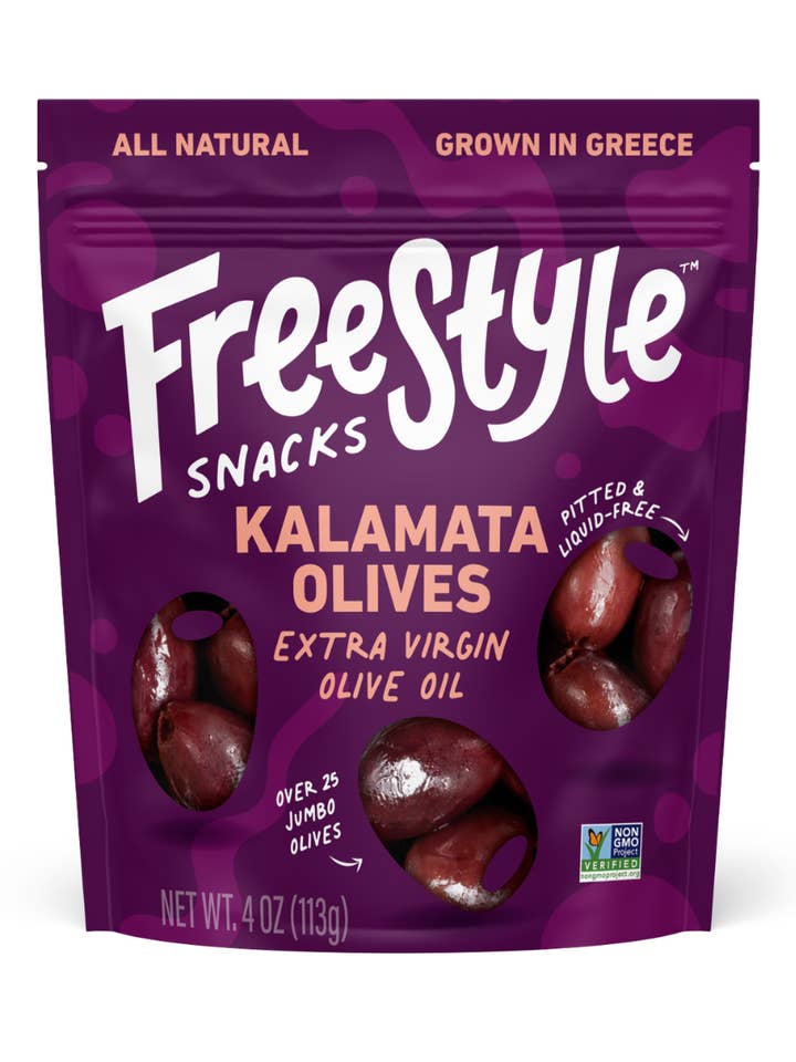 Kalamata Olives - Extra Virgin Olive Oil (6 pack) for wholesale by Freestyle Snacks