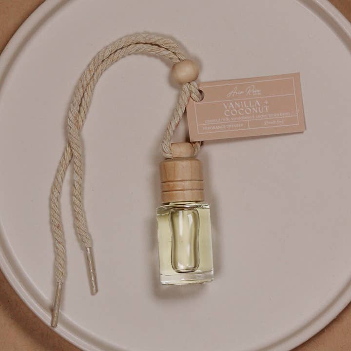 Vanilla + Coconut Fragrance Diffuser for wholesale by Aria Rose Bath Co