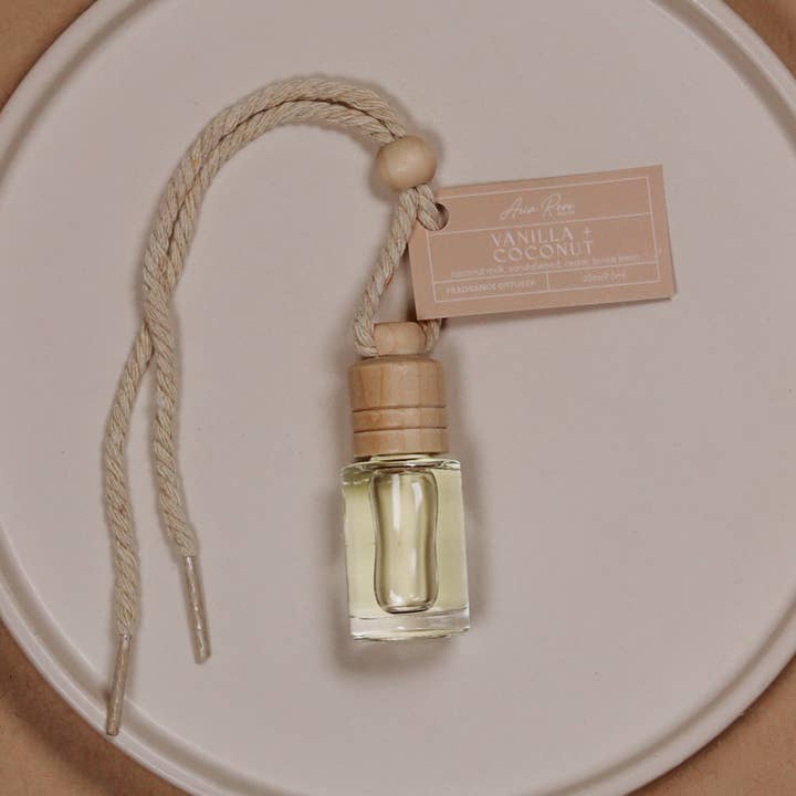 Vanilla + Coconut Fragrance Diffuser for wholesale by Aria Rose Bath Co