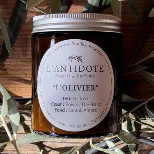 L'ANTIDOTE - Wholesale Jar/Filled Candle - L'OLIVIER candle2