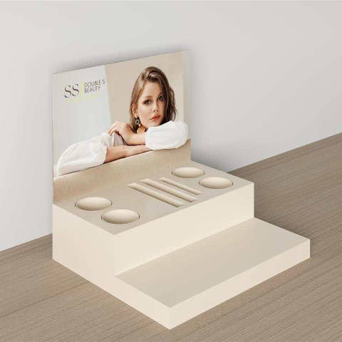 SS| Double S Beauty - Wholesale Retailer Display - Beauty & Wellness - Product display (empty)