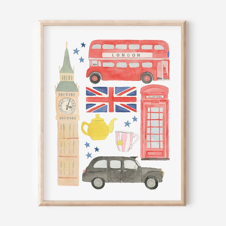 Gert & Co – wholesale Art print – London Art Print | London Icons Wall Art0