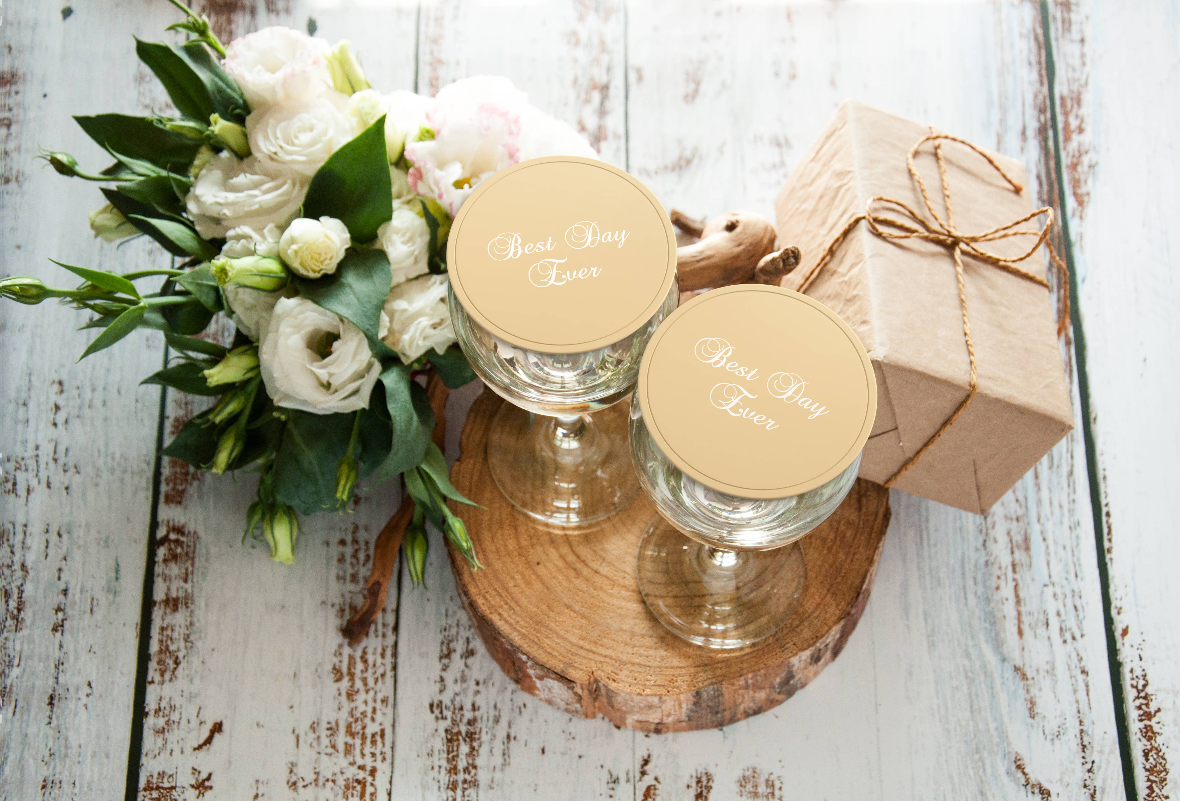 Drink Tops™ – wholesale Wine glass – Wedding Wine Glass Covers - Sets of 26