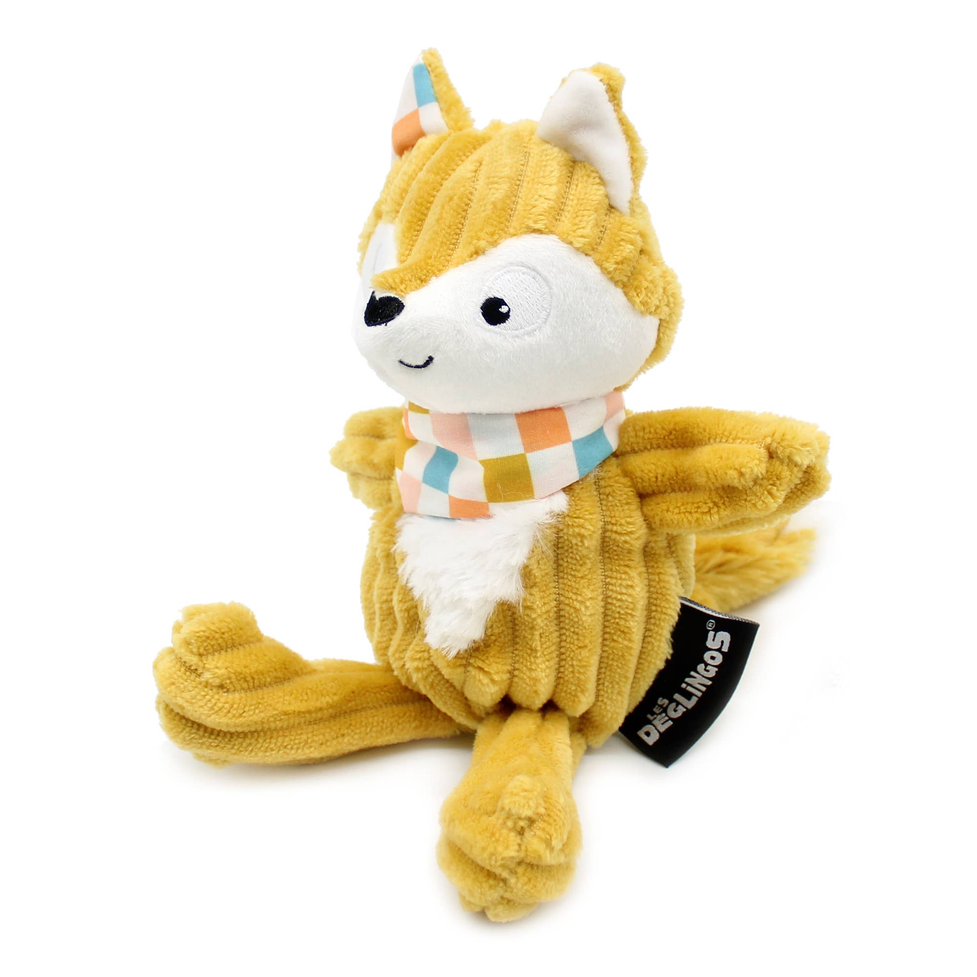Les Déglingos, France - Wholesale Stuffed/Plush Toy - Kids & Baby - LES DEGLINGOS SMALL SIMPLY PLUSH + GIFT BOX CYRANOS THE FOX3
