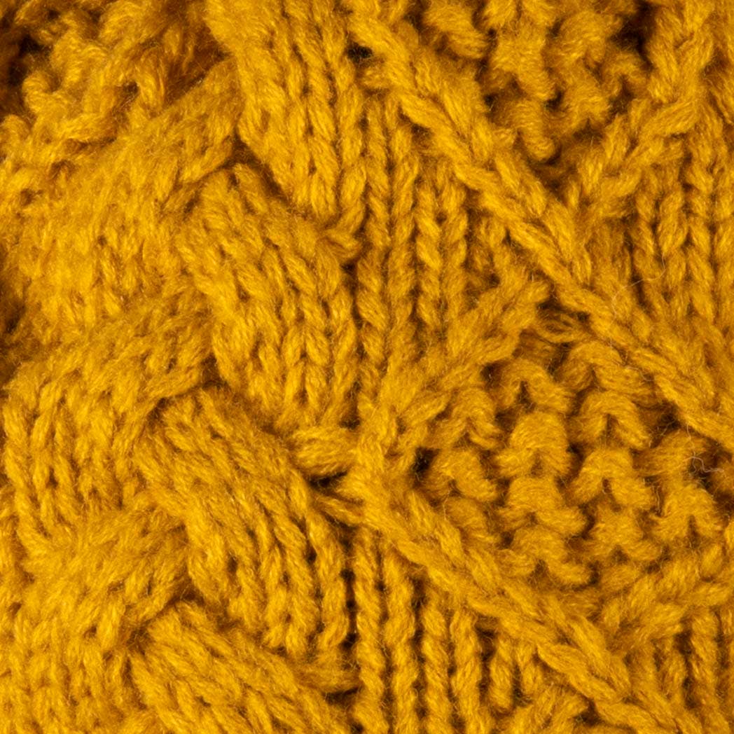 Aran Traditions - Wholesale Beanie - Women's - Aran Diamond Cable Button Hat31