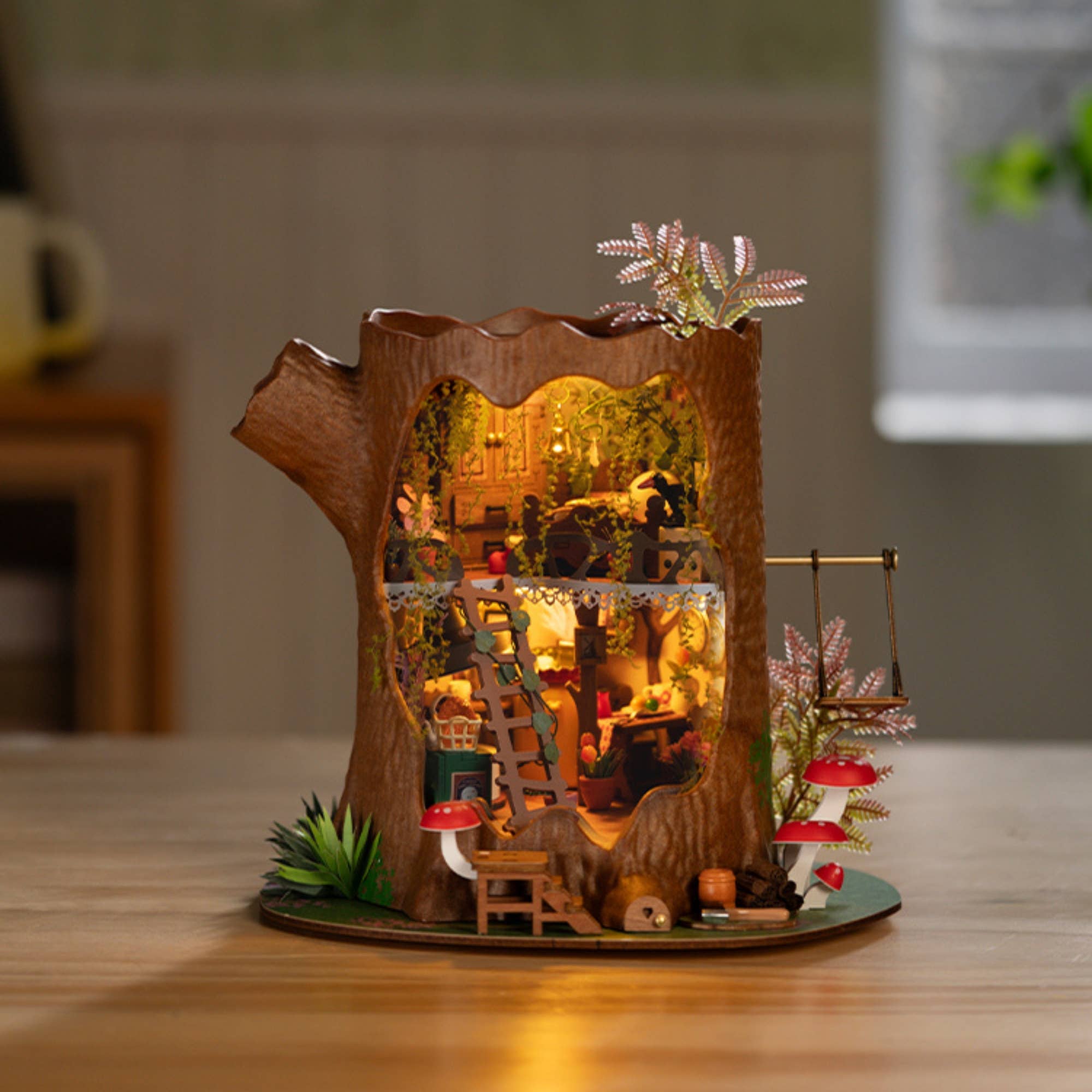 Magnote - Wholesale DIY Craft Kit - Rolife Fairytale Tree House DIY Miniature House Kit3