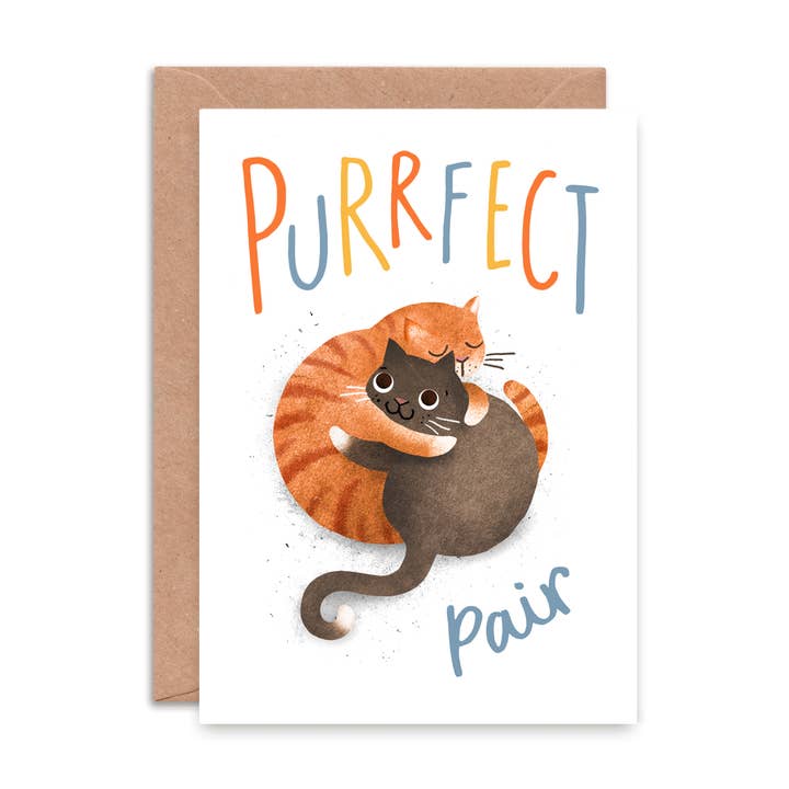 Emily Nash Illustration Greeting Cards - Venta al por mayor Tarjetas de amor - Tarjeta de pareja perfecta para parejas de amor, amistad, boda o compromiso