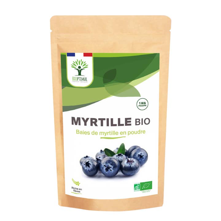 Bioptimal - Wholesale Protein/Superfood Powder - Organic Blueberry Powder - Packaged in France - Vegan3
