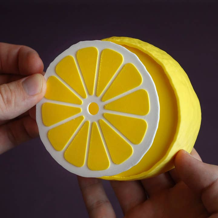 Roomberry - Wholesale Wall Clock - Lemon Clock – Playful Kitchen Clock in Citrus Look for Fresh Fruit Decor3