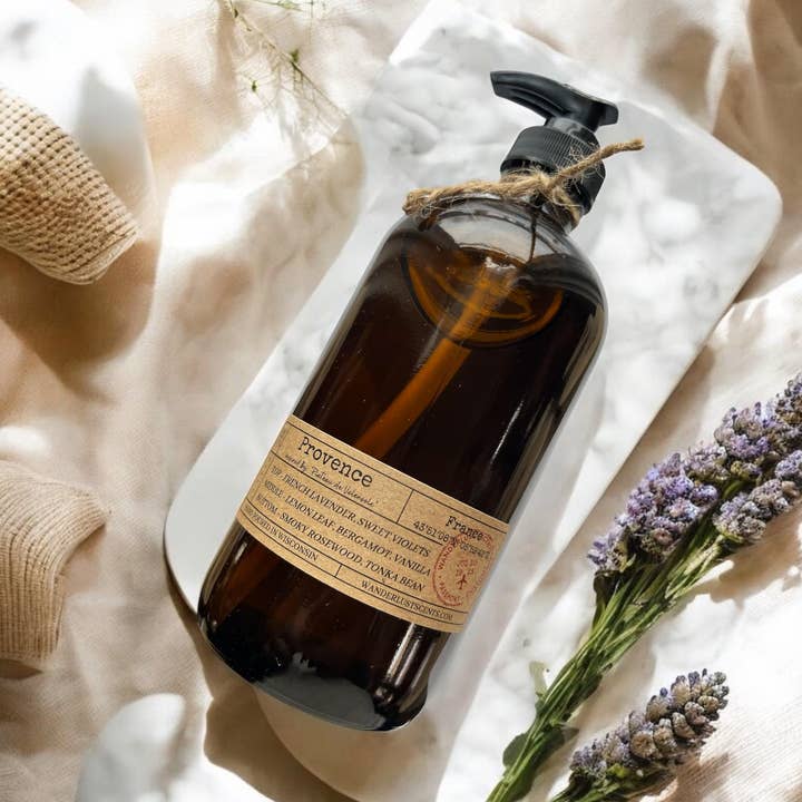 Skin-Loving Hand Soap by Wanderlust Scents for wholesale by Wanderlust Scents