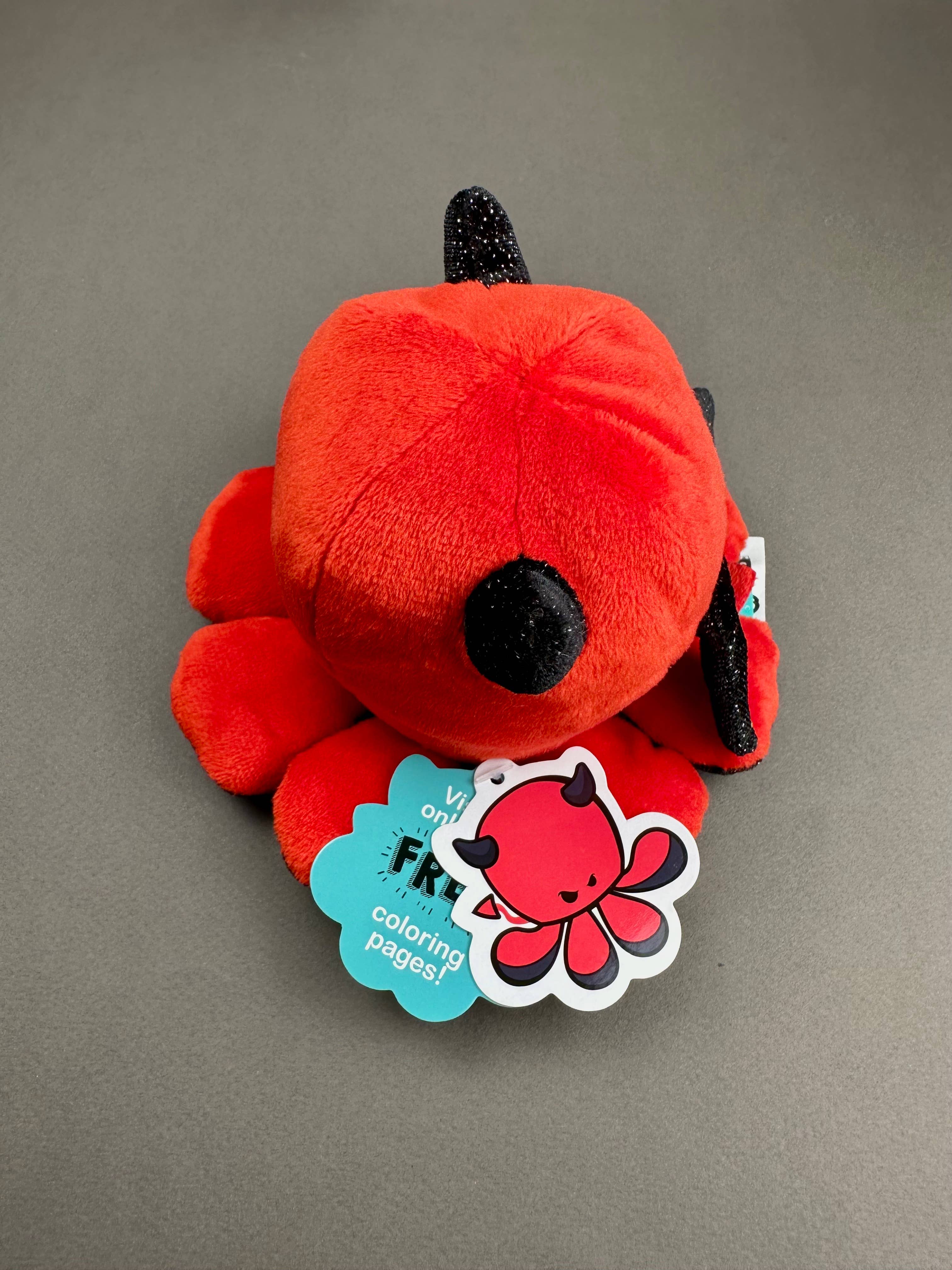 Scatterbrain – wholesale Fyllda/plyschleksaker - Barn och baby – MINI Lil' Devil - Djävulsbläckfisk Mjukisdjur2