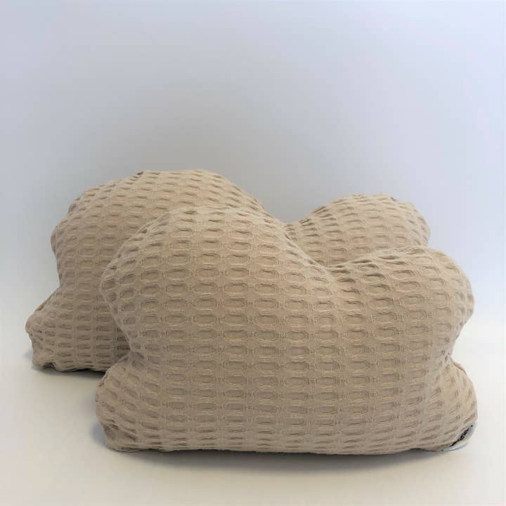 Cloud pude vaffel beige fyr pude fyr sky for engroshandel hos Kreativwerkstatt Sandberger