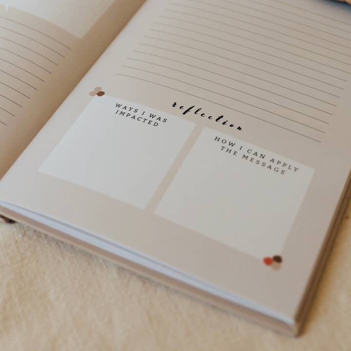 Steadfast and Sustained - Wholesale Journal/Diary - Church Notes Journal - Hardcover6