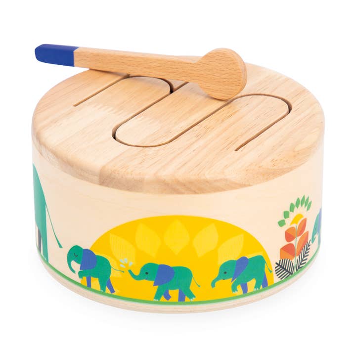 Janod - Wholesale Musical Toy - Kids & Baby - GIOIA | DRUM | MUSICAL INSTRUMENT | EARLY DEVELOPMENT