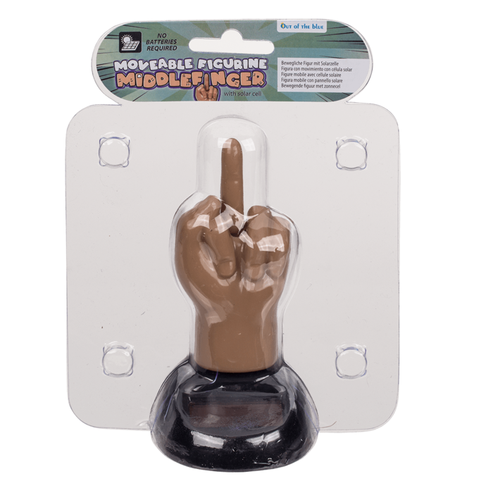 Out of the blue KG - Wholesale Decorative Figurine - Moveable figurine, middlefinger,1