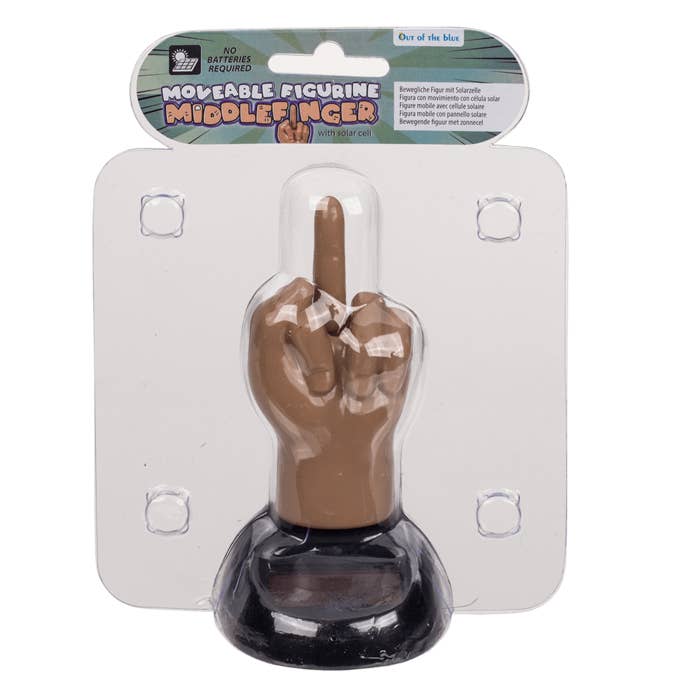 Out of the blue KG - Wholesale Decorative Figurine - Moveable figurine, middlefinger,1