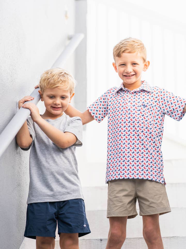 Saltwater Boys Company - Wholesale T-Shirt - Kids - Inshore Performance Polo, More Colors