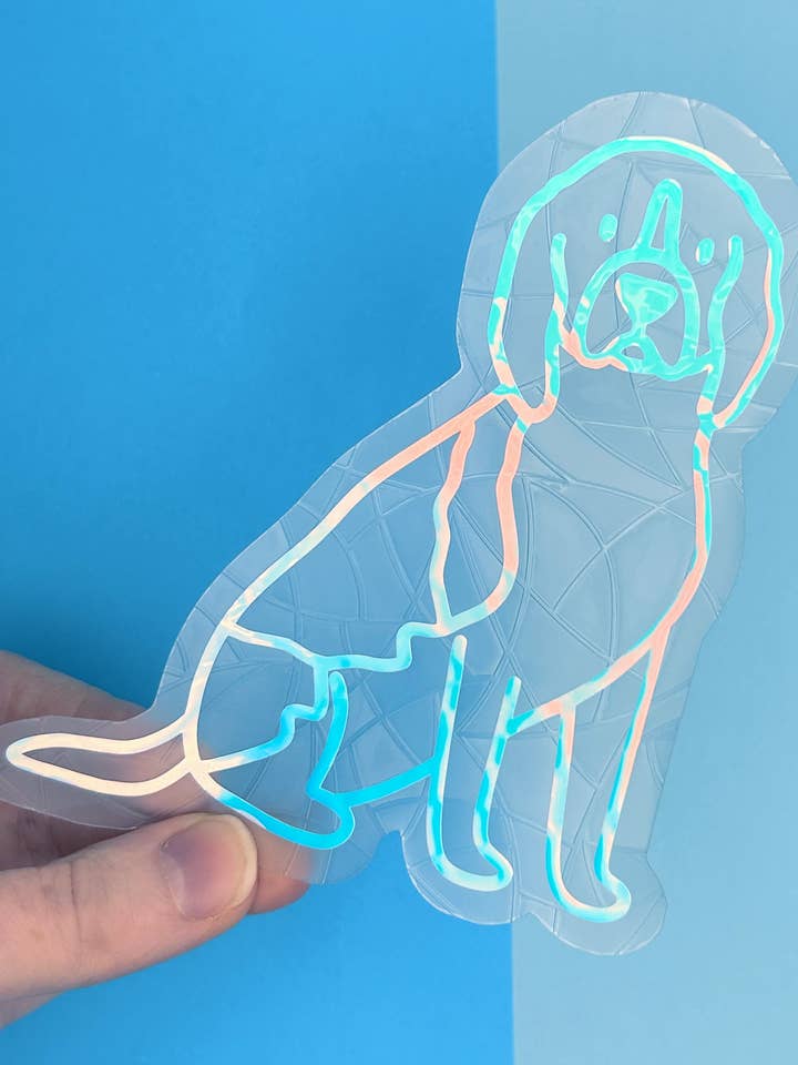 Beagle Suncatcher for wholesale by Poppodopolis