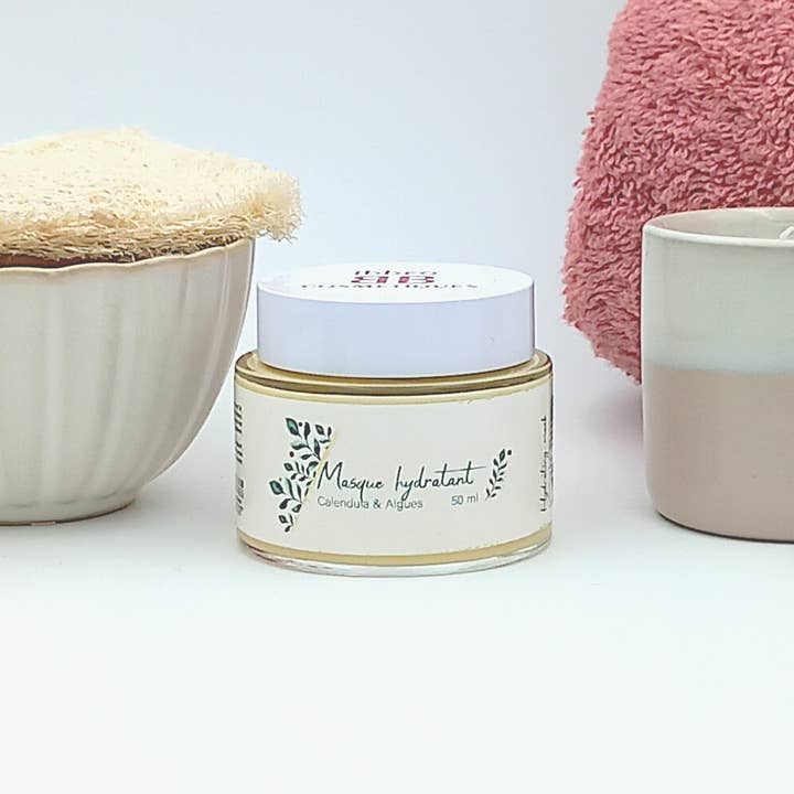 Feuchtigkeitsmaske mit Braunalgen und Ringelblumen für den Großhandel von Ibbeo Cosmétiques