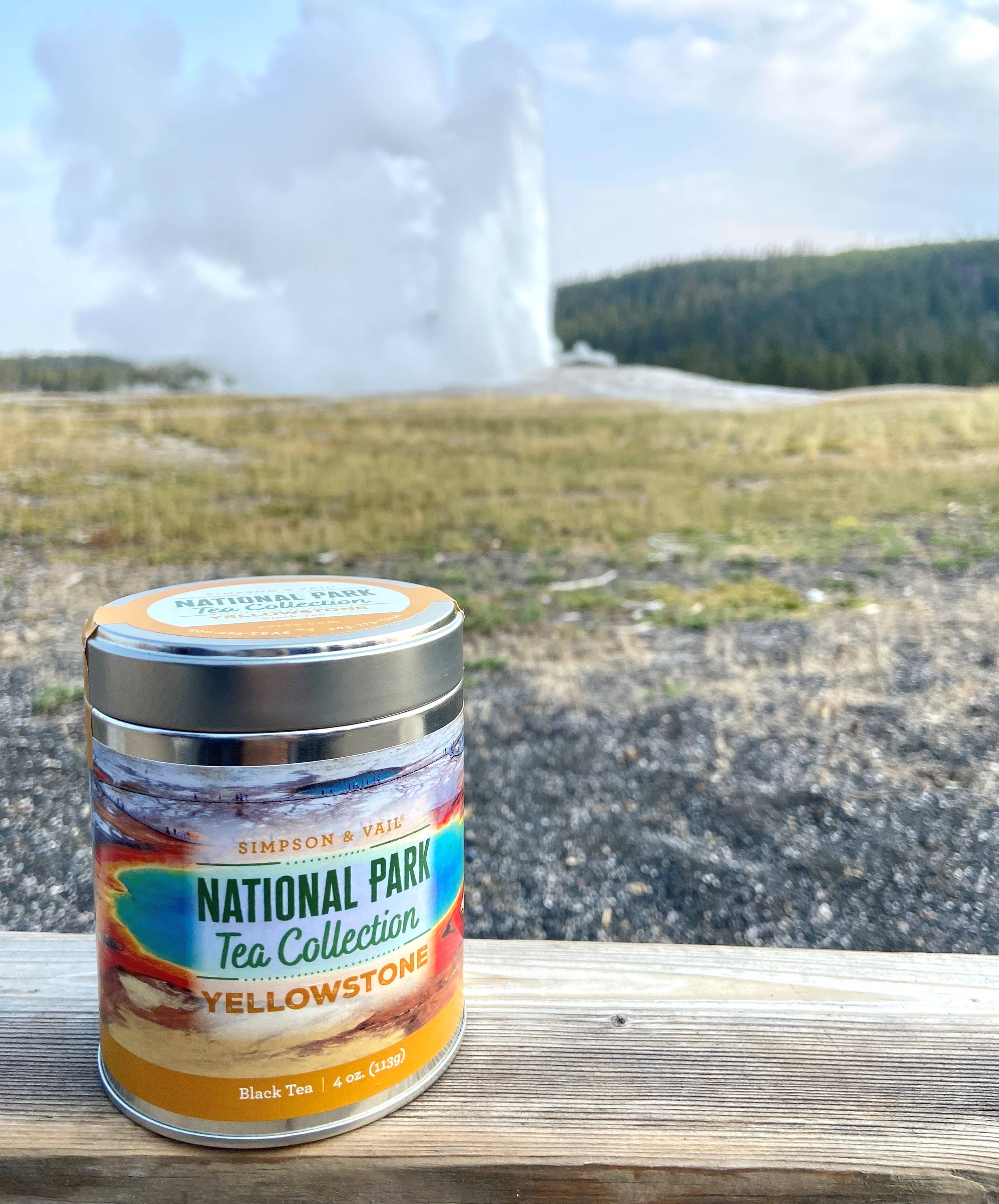 Simpson & Vail - Wholesale Loose Tea - Yellowstone - National Park Tea, Black Tea, 4 Ounce Tin 4