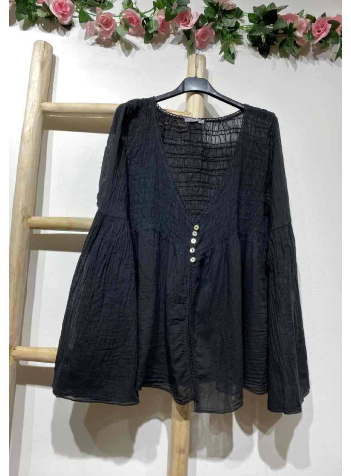 LINEN & COTTON HOUSE - Vente Chemisier – femme - GILET EN COTON 20354  SPRING SUMMER CLOTHING7