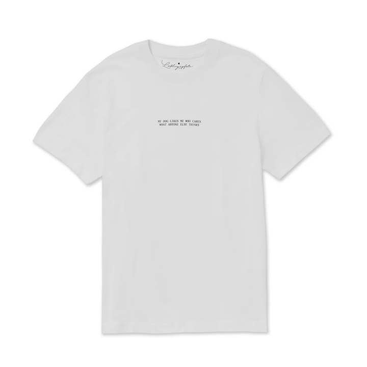 MIJN HOND VINDT ME LEUK T-shirt Off White voor wholesale door Lieblingspfote