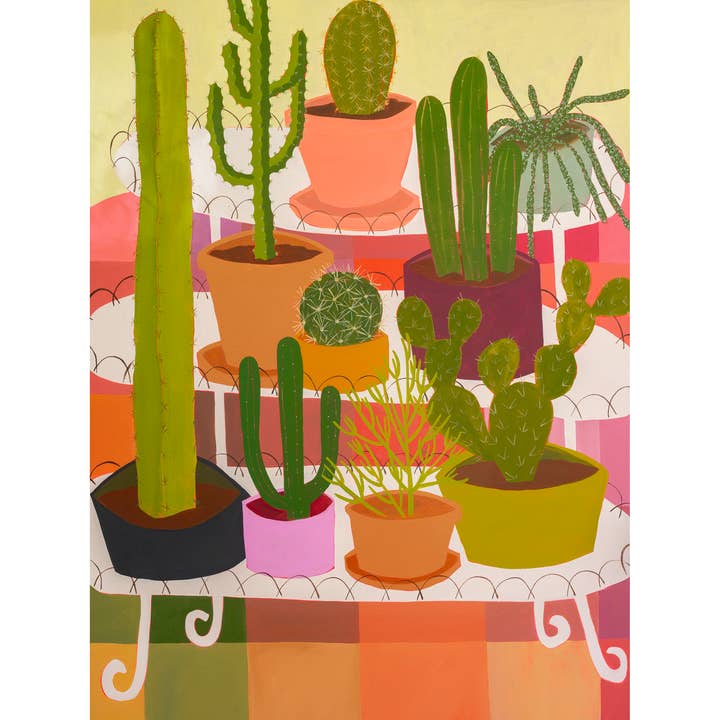 Cactus Collection Print for wholesale by Bailey Schmidt Art