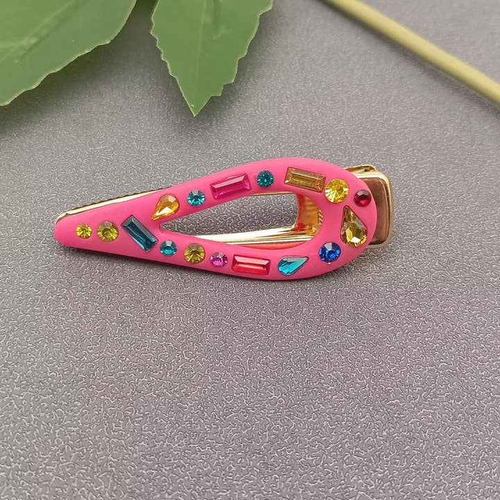 Mio Queena – Engroshandel Hårspænde - Dame – Candy Color glasharpiks hårklip1