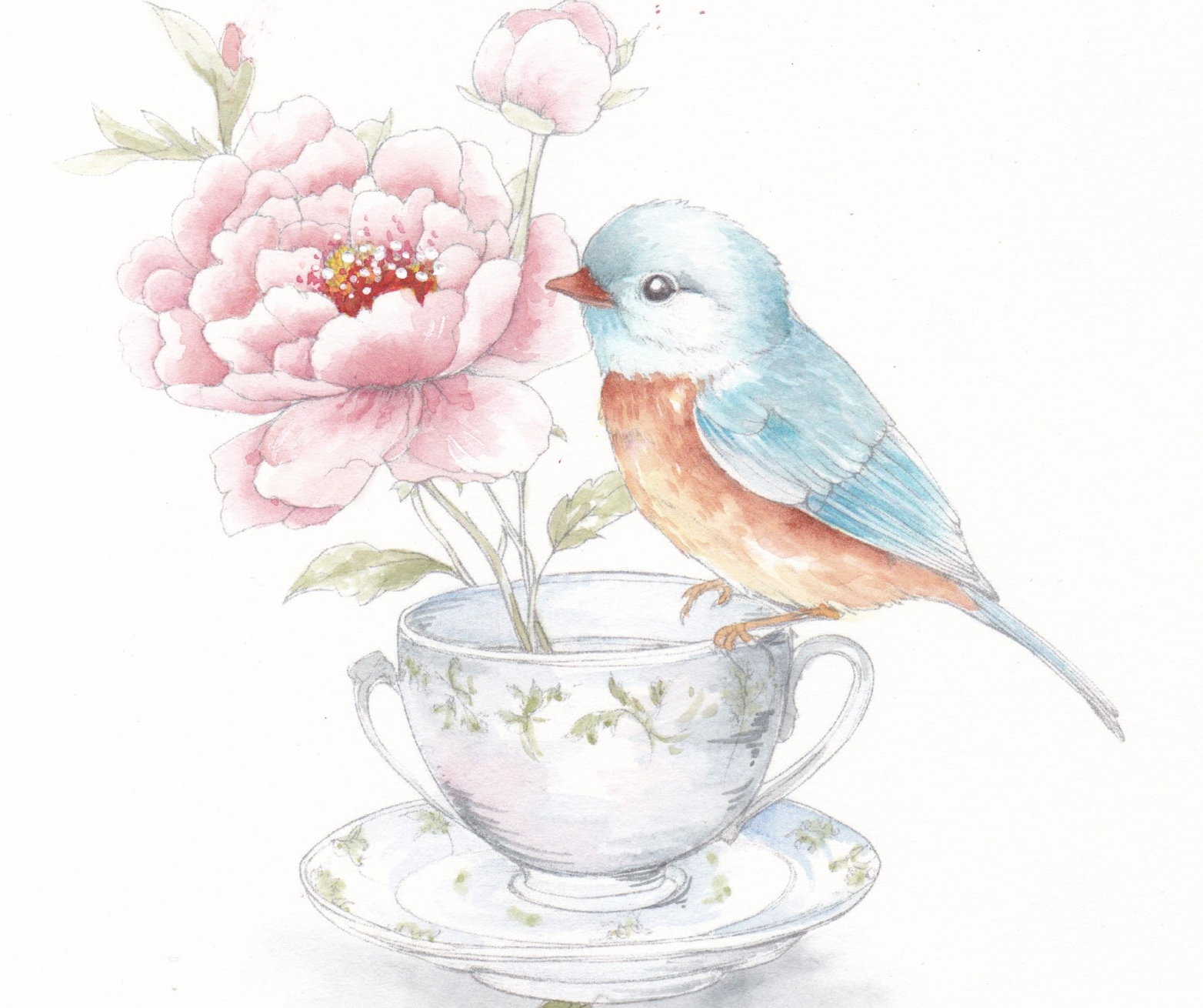 willowwolfe – Großhandel Skizzenbuch/Skizzenblock – Federn & Feinheiten Aquarell-Arbeitsbuch7