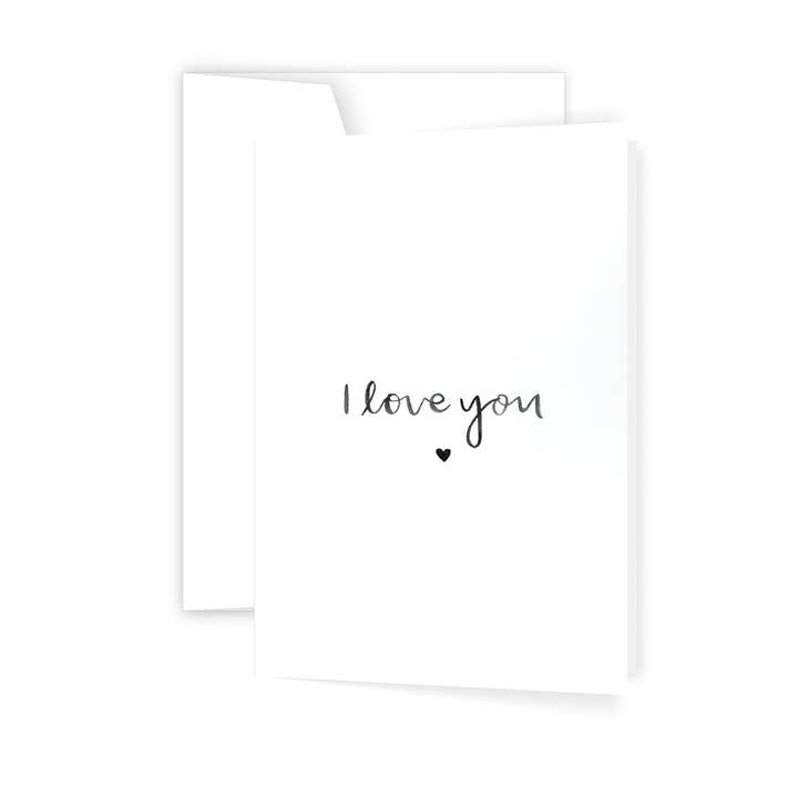 Ellen Walsh Designs - Wholesale Love card - I Love You Greeting Card