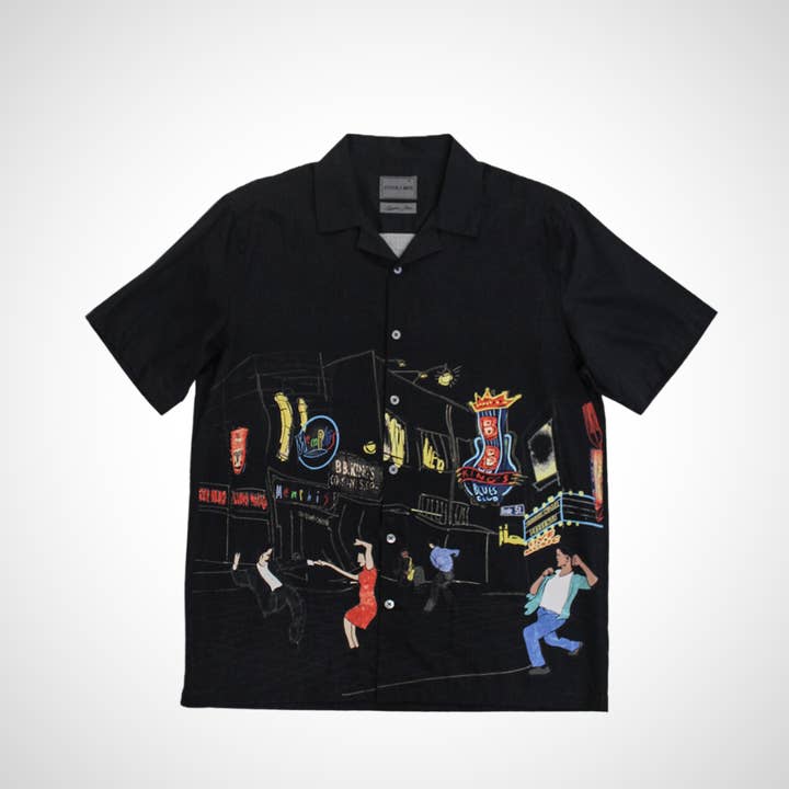 Beale Street Black Classic Shirt for wholesale by Stitch Note
