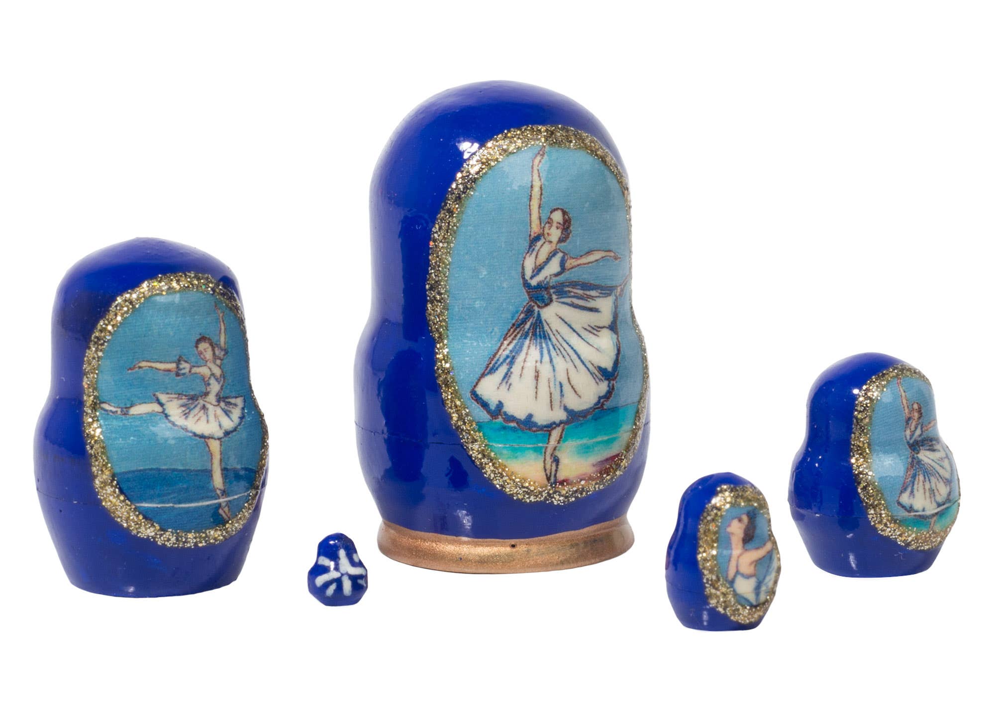 Golden Cockerel - Wholesale Decorative Figurine - Mini Swan Lake Ballerina Doll1