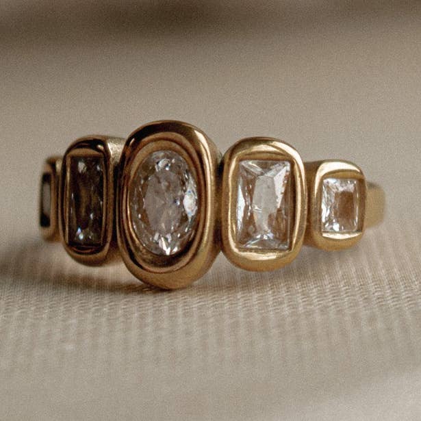 katherine ring for wholesale by Black Sheep Jewelry