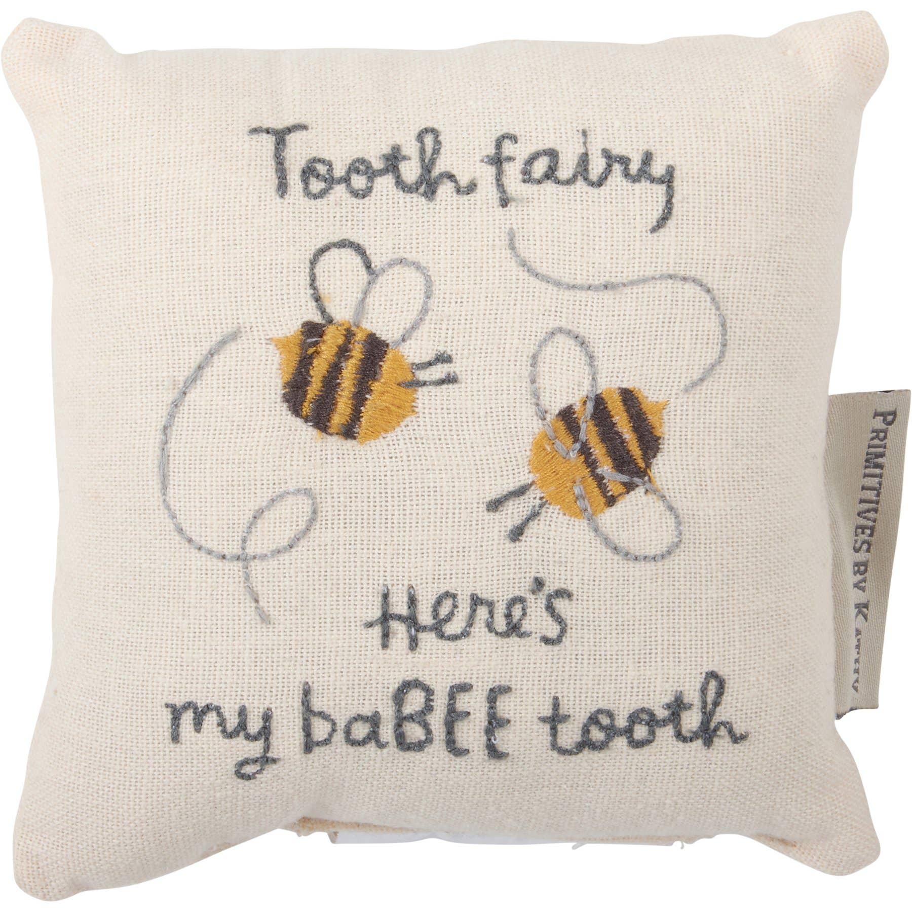 Primitives by Kathy - Wholesale Toothfairy Pillow - Kids - My Babee Tooth Fairy Pillow3