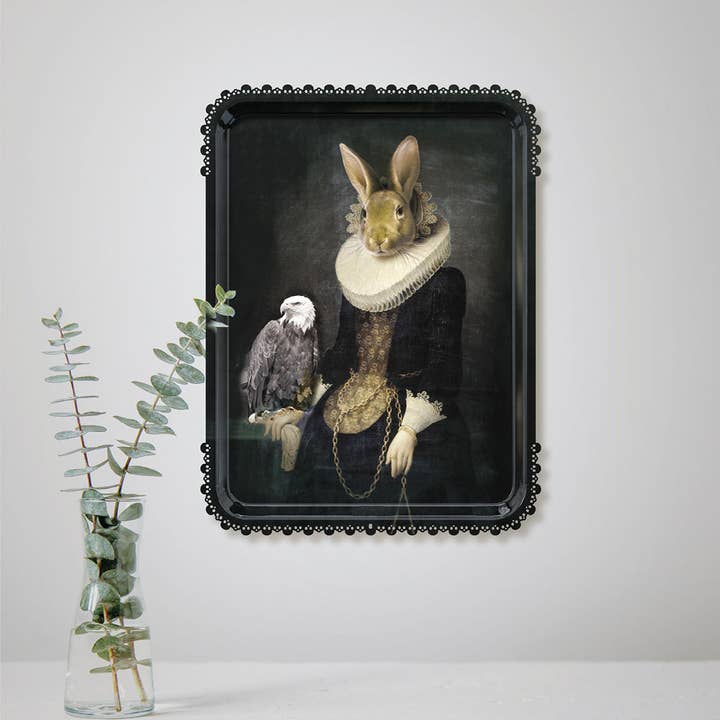 Ibride - Vente Plateaux décoratifs - Plateau rectangulaire - ZHAO