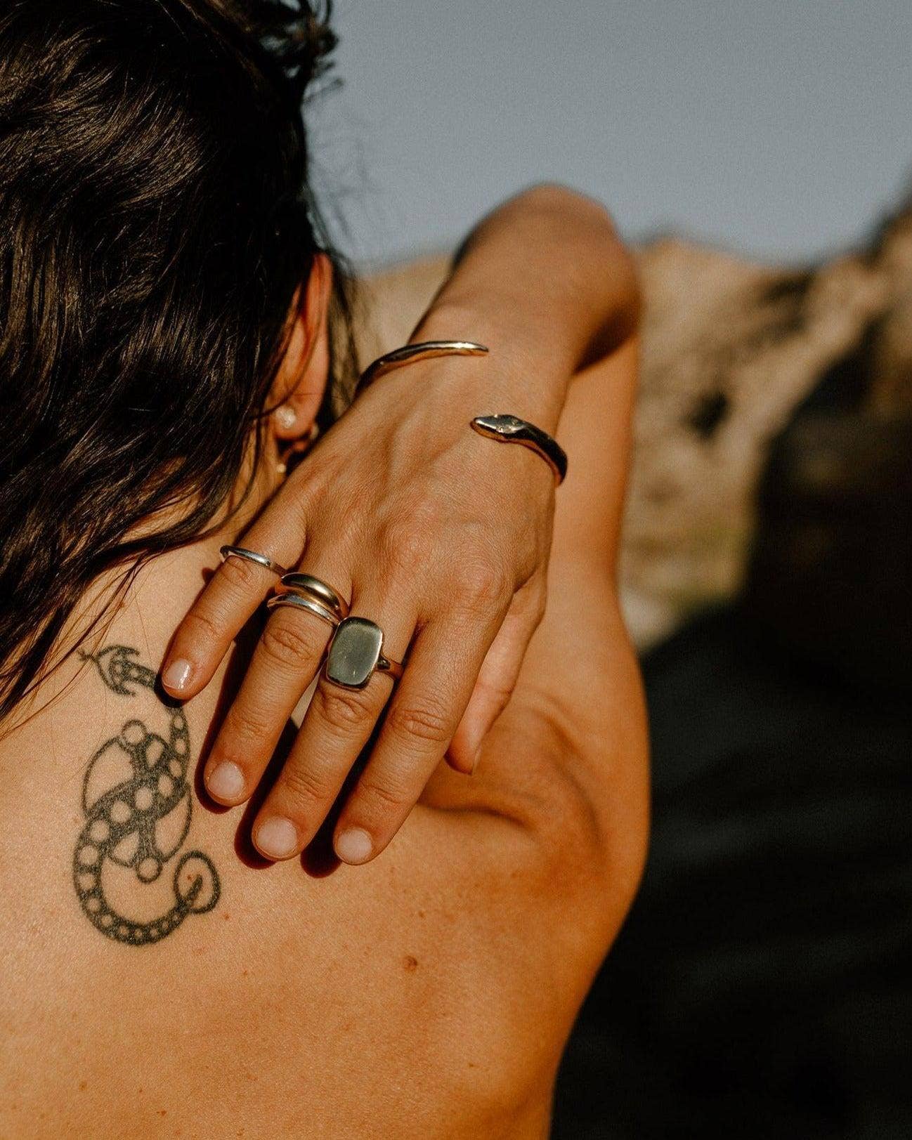 Dea Dia - Wholesale Signet Ring - Ingot Ring6